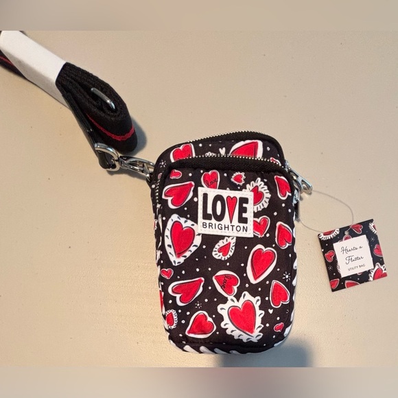 BRIGHTON | Hearts A Flutter utility bag. - Picture 4 of 16